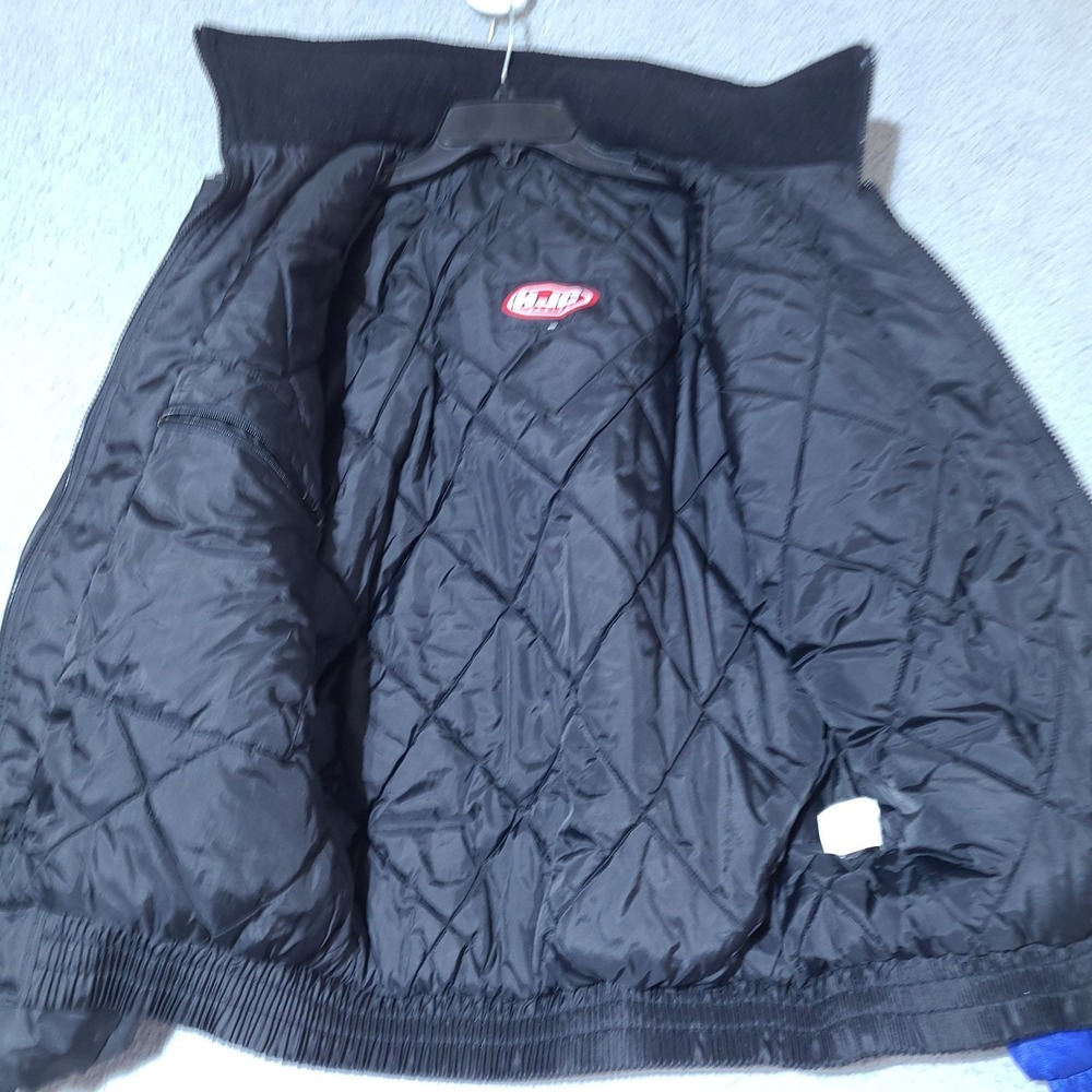 HJC Jacket Womens Medium Snowmobile Racing Dual Zip Quilted Lining - Picture 14 of 16
